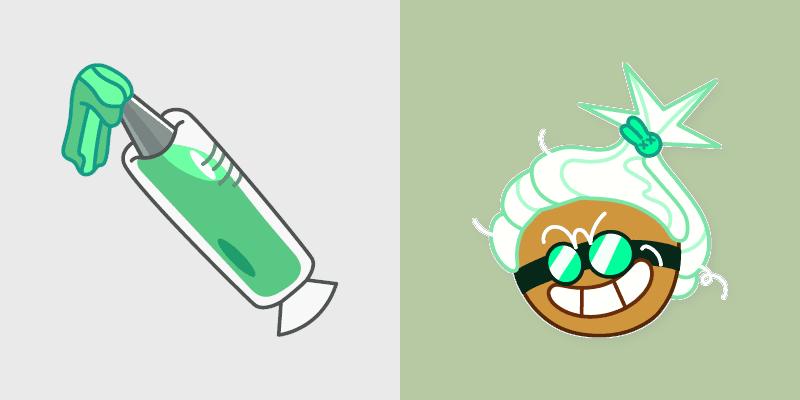 Cookie Run custom cursor pack preview for Chrome, Edge and Windows