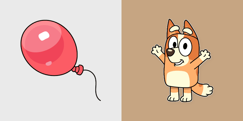 Bingo Heeler custom cursor pack preview for Chrome, Edge and Windows