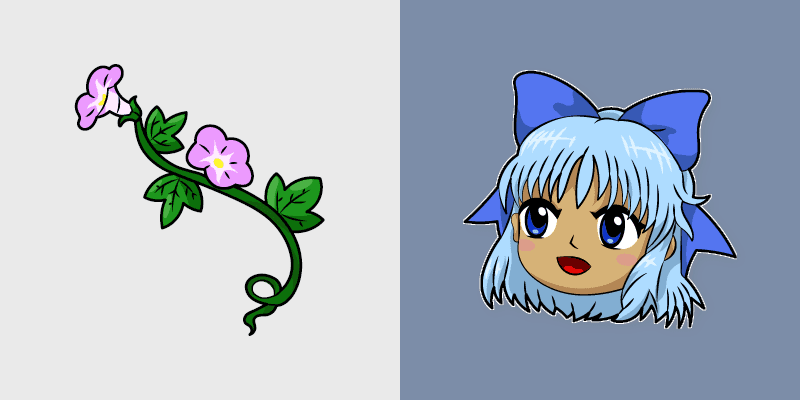 Enchanted Ice custom cursor pack preview for Chrome, Edge and Windows