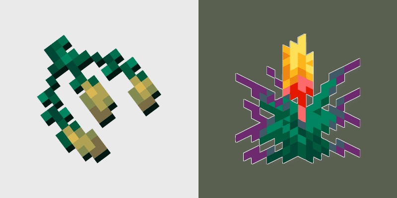 Torchflower Lush custom cursor pack preview for Chrome, Edge and Windows