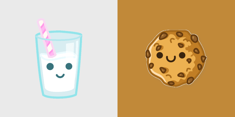 Cute Food custom cursor collection preview