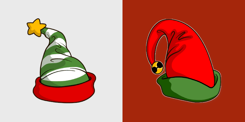Elf Hat Candy custom cursor pack preview for Chrome, Edge and Windows