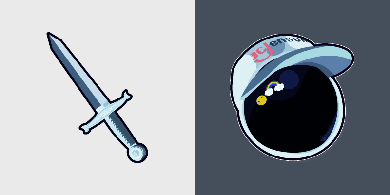 Tessa Elliot Murder Drones custom cursor pack preview for Chrome, Edge and Windows