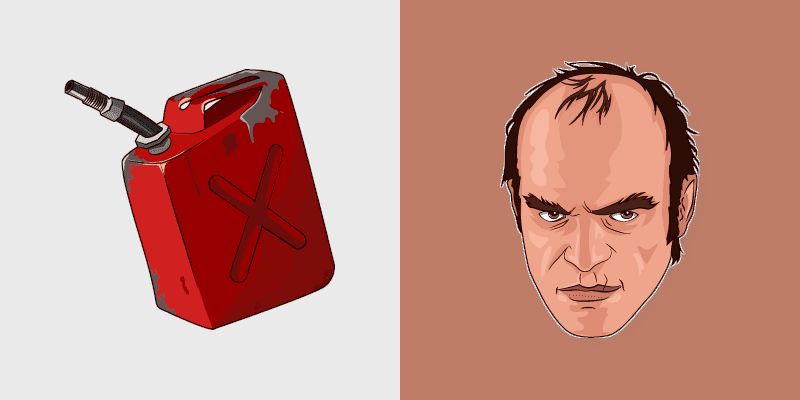 GTA V Trevor Philips and Fuel custom cursor pack preview for Chrome, Edge and Windows