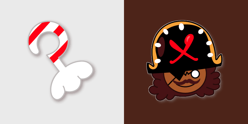 Pirate Cookie custom cursor pack preview for Chrome, Edge and Windows