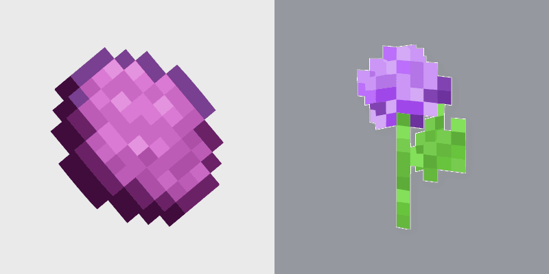 Magenta Dye Allium custom cursor pack preview for Chrome, Edge and Windows
