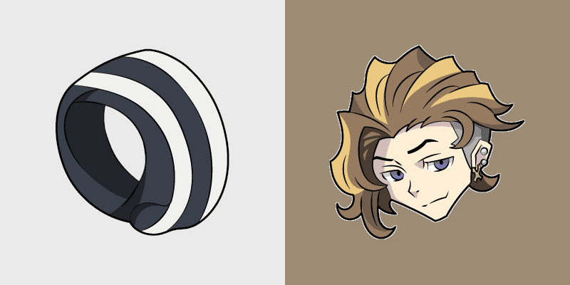 World Ends With You custom cursor pack preview for Chrome, Edge and Windows