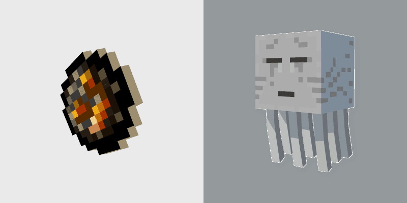 Minecraft Nether & End custom cursor collection preview