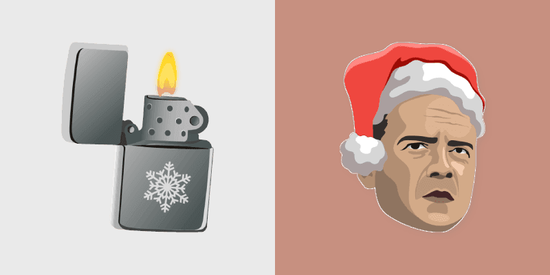 Christmas Mcclane custom cursor pack preview for Chrome, Edge and Windows