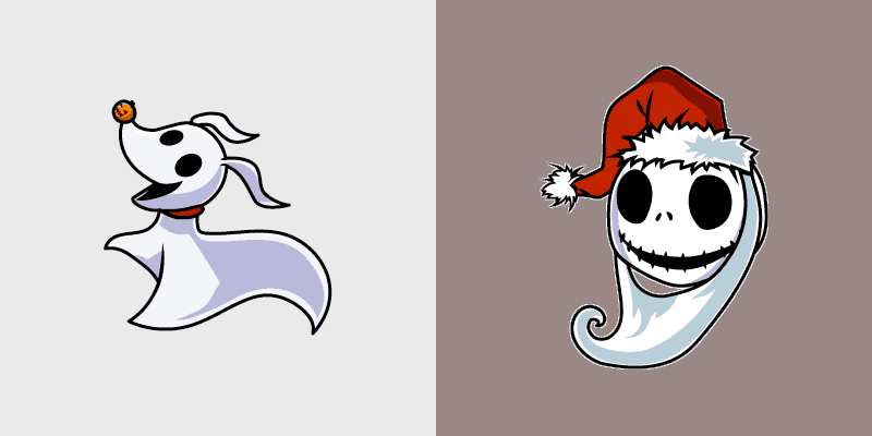 Jack & Zero custom cursor pack preview for Chrome, Edge and Windows