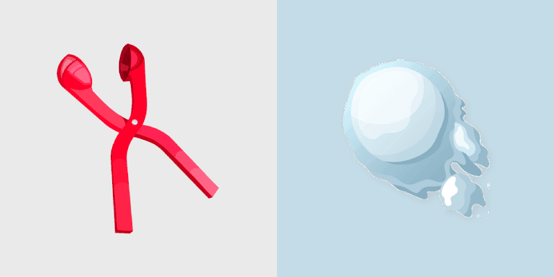 Snowball Fight custom cursor pack preview for Chrome, Edge and Windows