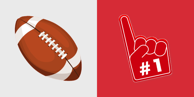 Football custom cursor pack preview for Chrome, Edge and Windows