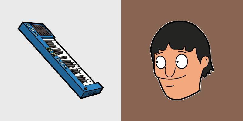 Gene & Piano custom cursor pack preview for Chrome, Edge and Windows