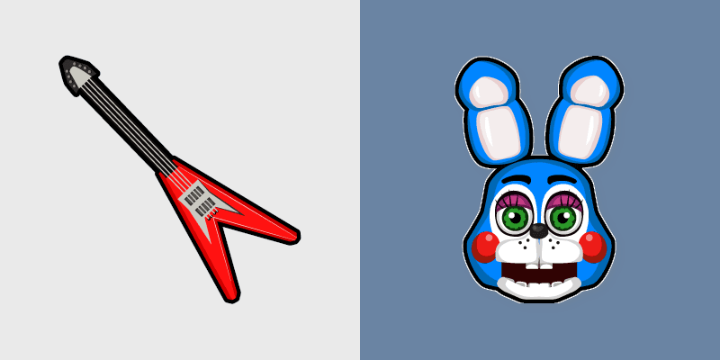 Spooky Office FNAF custom cursor pack preview for Chrome, Edge and Windows