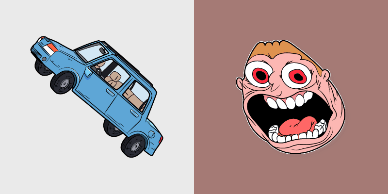 Browser Meme Pack custom cursor pack preview for Chrome, Edge and Windows