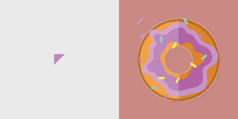 Donut custom cursor pack preview for Chrome, Edge and Windows