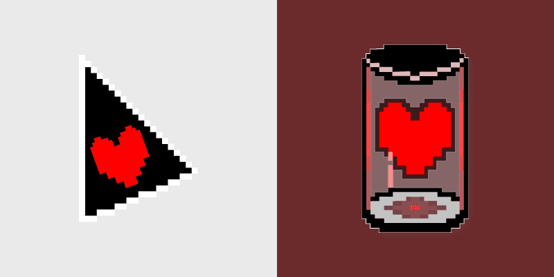 Undertale Character Mix custom cursor pack preview for Chrome, Edge and Windows