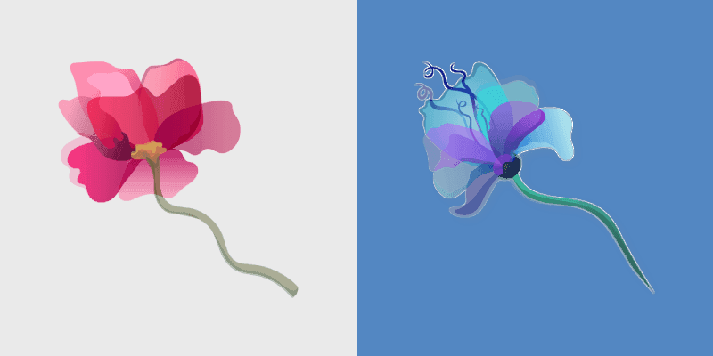 Flowers Mix Packs custom cursor collection preview