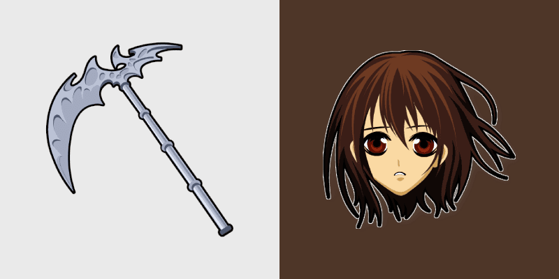 Yuki Kuran Artemis custom cursor pack preview for Chrome, Edge and Windows