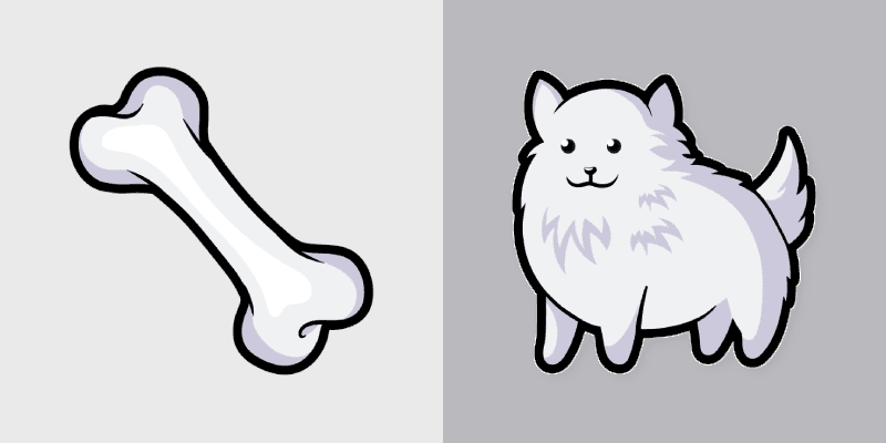 Annoying Dog custom cursor pack preview for Chrome, Edge and Windows