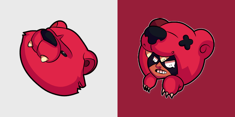 Bull custom cursor pack preview for Chrome, Edge and Windows