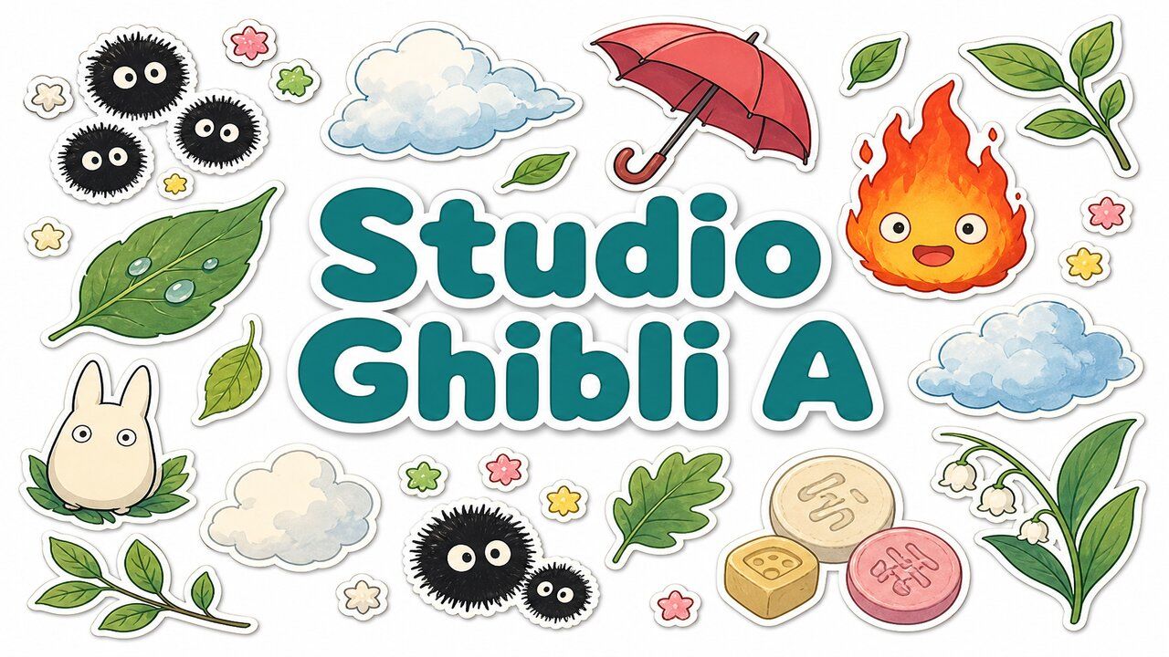 Studio Ghibli Films A custom cursor collection preview