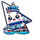 USA Virginia Beach Coast Guard Station and Rescue Ring arrow cursor preview