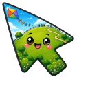 USA Virginia Beach Mount Trashmore and Flying Kite arrow cursor preview