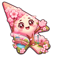 USA Virginia Beach Red Wing Park and Cherry Blossom arrow cursor preview