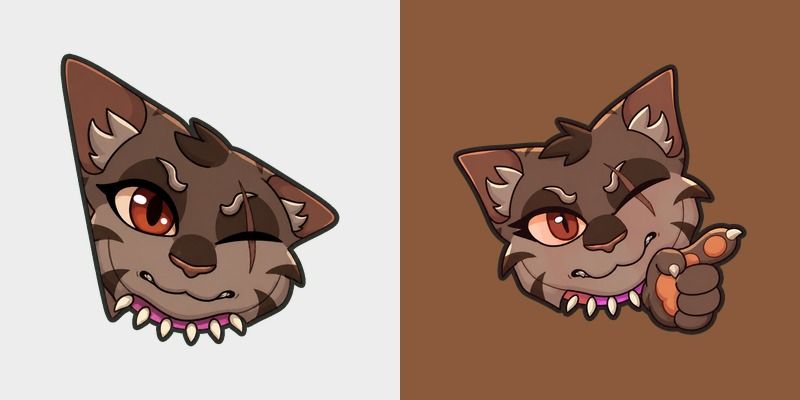 Warrior Cats Fury Cute Cursor Pack custom cursor pack preview for Chrome, Edge and Windows