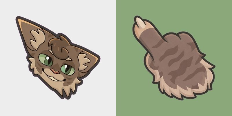Warrior Cats Splashtail Cute Cursor Pack custom cursor pack preview for Chrome, Edge and Windows